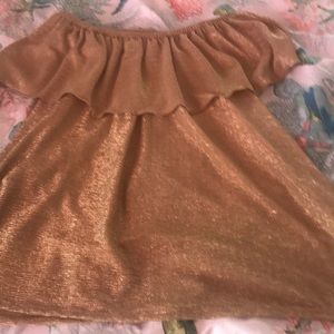 Gold Holiday suitable top
